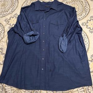 Synrgy casual dress shirt. Size 4XLT.